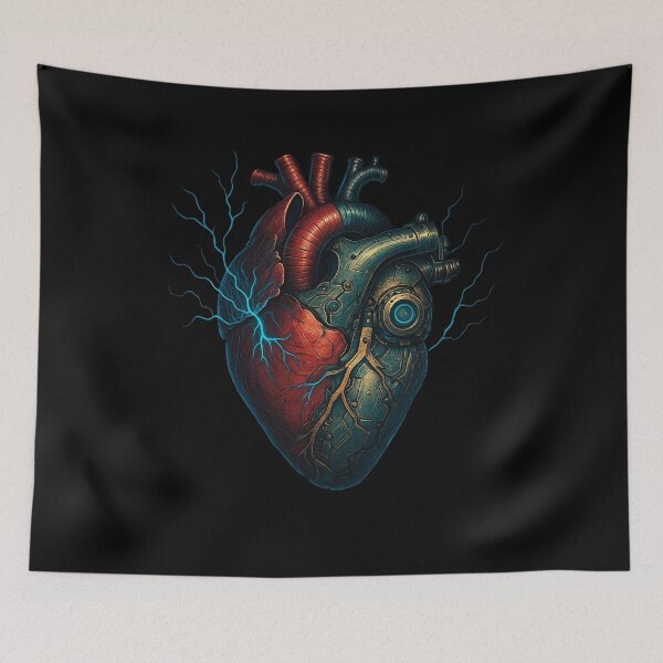 Item preview, Mechanical Heart Anatomy – Steampunk Cybernetic Organ Design for Anatomy & Sci-Fi Fans designed and sold by medicalzone.
