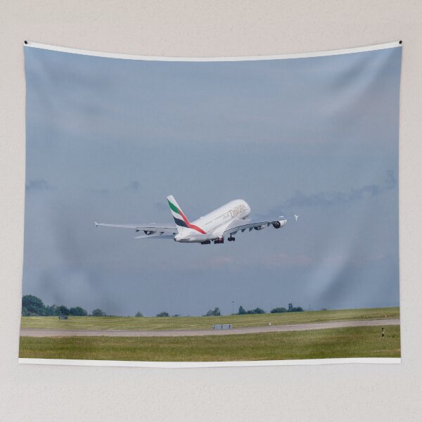 Item preview, MAN to DXB Emirates Airbus A380-861 designed and sold by Skyframe Aviation.