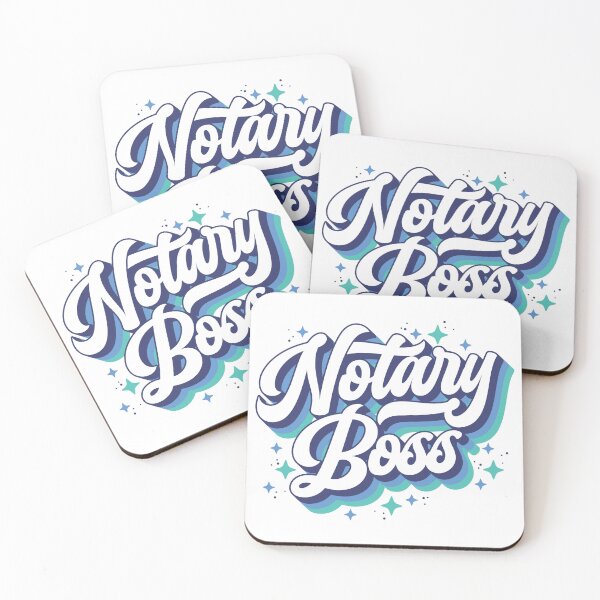 Item preview, Notary Boss – Bold & Playful Notary Pride Design designed and sold by NotaryLife.