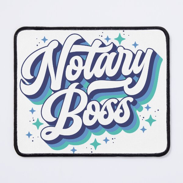 Item preview, Notary Boss – Bold & Playful Notary Pride Design designed and sold by NotaryLife.