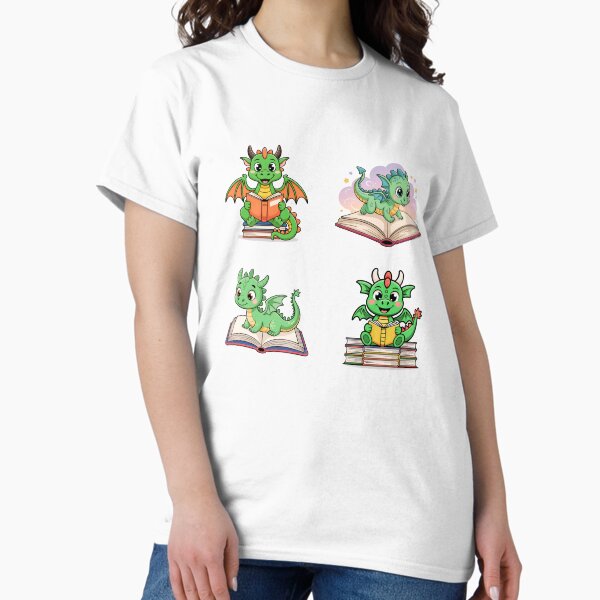 Item preview, Cute Dragons And Books designed and sold by TheAnimalZ00.
