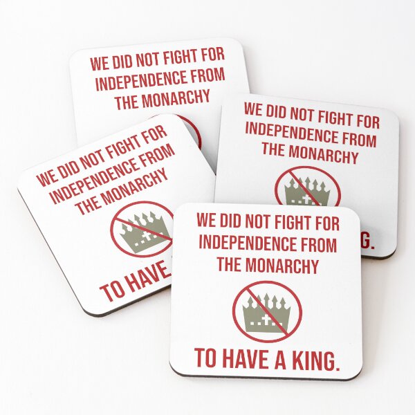 Item preview, America doesn’t have a king.  designed and sold by Rachel the Artist .