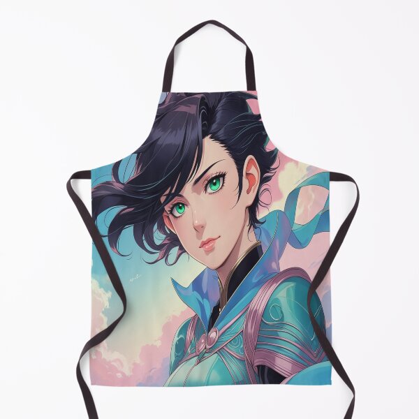 Item preview, Anime with green eyes and beautiful hair designed and sold by saly55887.