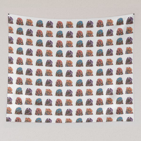 Item preview, Sleepy Dragons On Books designed and sold by TheAnimalZ00.