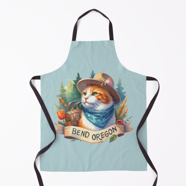 Aperçu de l'œuvre Bend Oregon Adventure Cat créée et vendue par CAutumnTrapp.