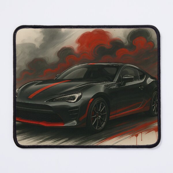 Item preview, Toyota GT86 Fanart (Black/Red) designed and sold by Peterson Designs.