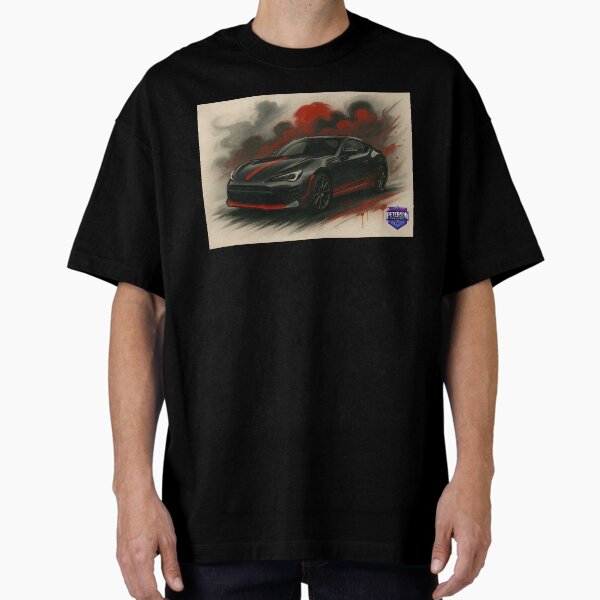 Item preview, Toyota GT86 Fanart (Black/Red) designed and sold by Peterson Designs.