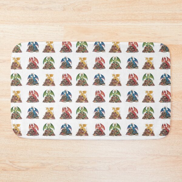 Item preview, Colorful Dragons On A Stack Of Books designed and sold by TheAnimalZ00.