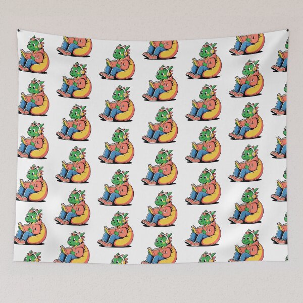 Item preview, Cool Dragon Reading designed and sold by TheAnimalZ00.