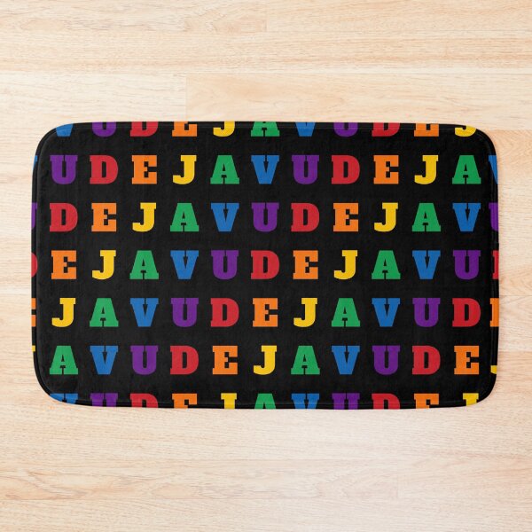 Item preview, Deja Vu - Seamless Pattern (Black Background) designed and sold by IKDG.