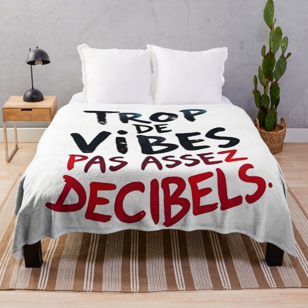 Item preview, Stylish Musical Quote Too many vibes not enough decibels designed and sold by Artbellachi.