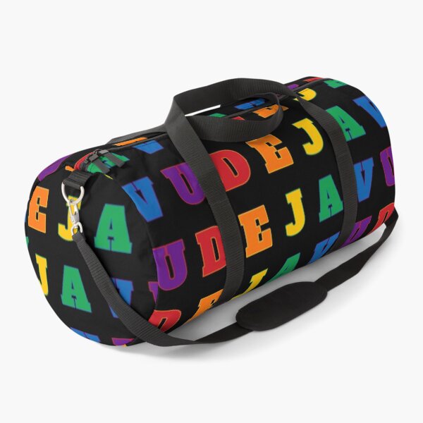 Item preview, Deja Vu - Seamless Rainbow Pattern (Black Background) designed and sold by IKDG.