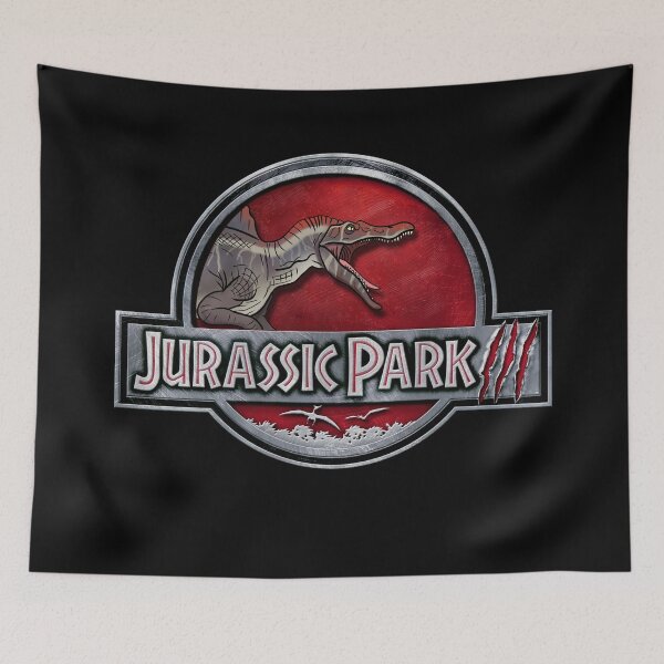 Item preview, spinosaurus jurassic logo design  designed and sold by Blck-Acid-Devil.