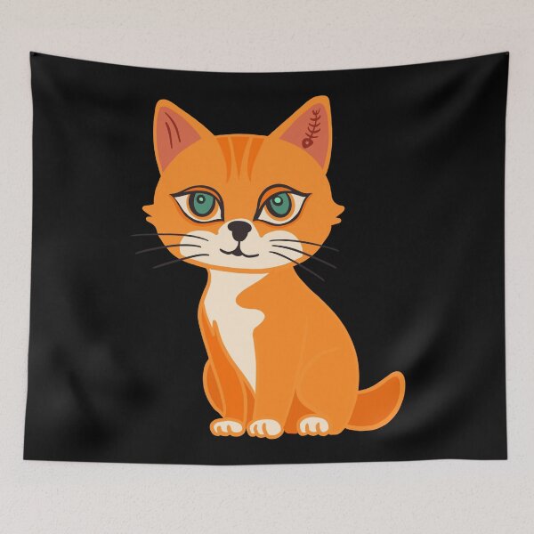 Item preview, Cute orange tabby cat designed and sold by DaveDanchuk.