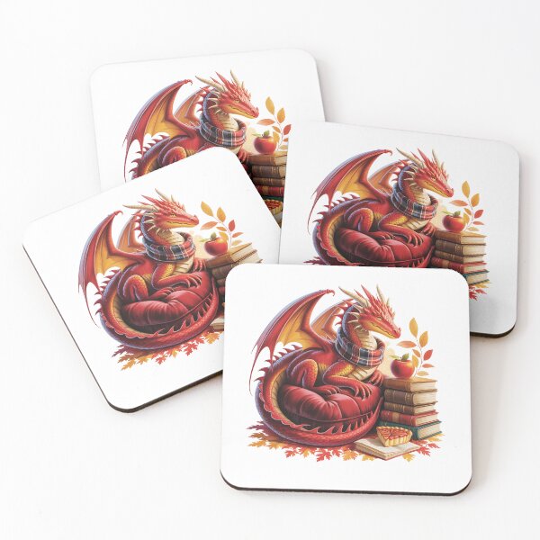 Item preview, Fall Dragon And Books designed and sold by TheAnimalZ00.