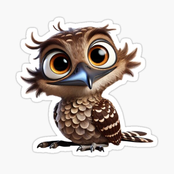 Item preview, Adorable Northern Potoo designed and sold by Sillytoe.