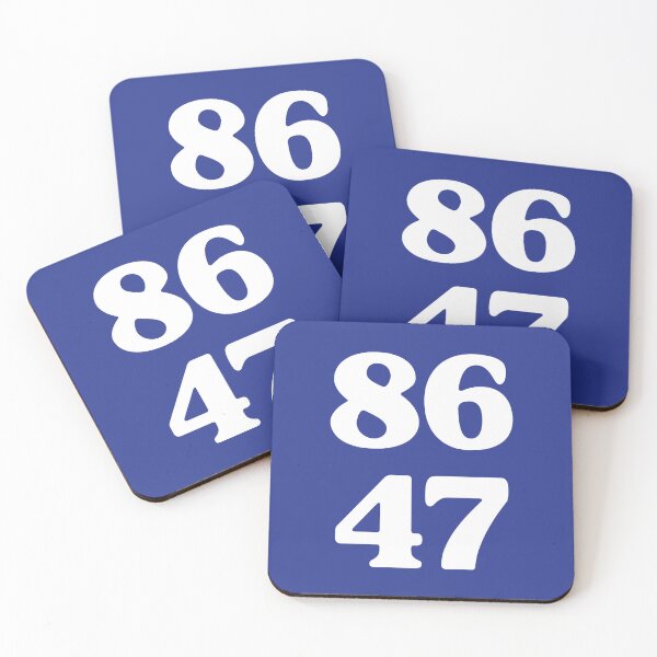 Item preview, 8647 TRUMP MEME STICKER designed and sold by SabbaticalSteve.
