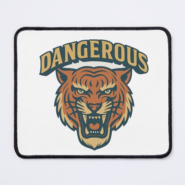 Item preview, Dangerous with tiger. designed and sold by Chawineiei.