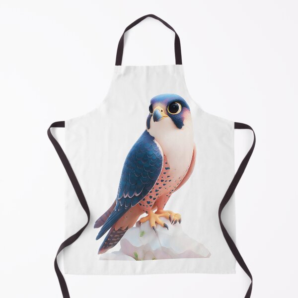 Item preview, peregrine falcon on white background designed and sold by wonderisland.