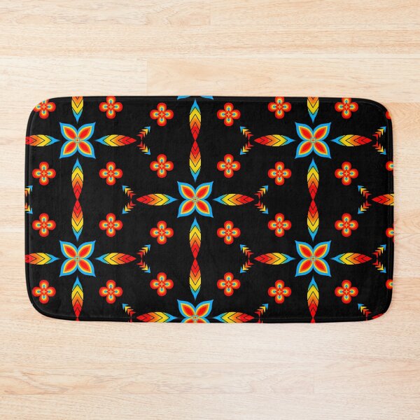 Item preview, Feather Floral black designed and sold by Niibidoon.