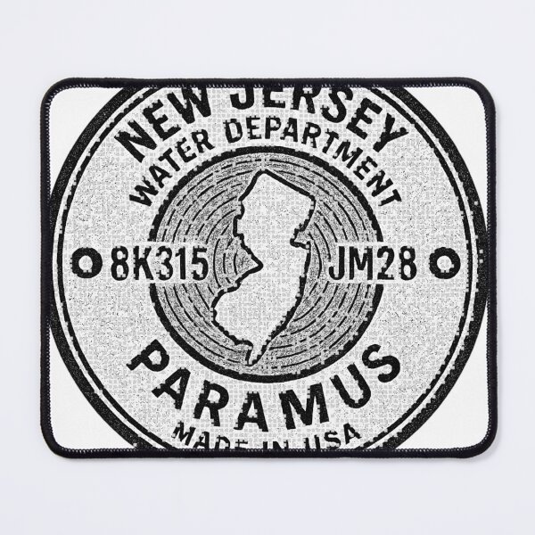 Item preview, Manhole cover print. New Jersey. Paramus, NJ designed and sold by Urban designs by PiMediaDen.