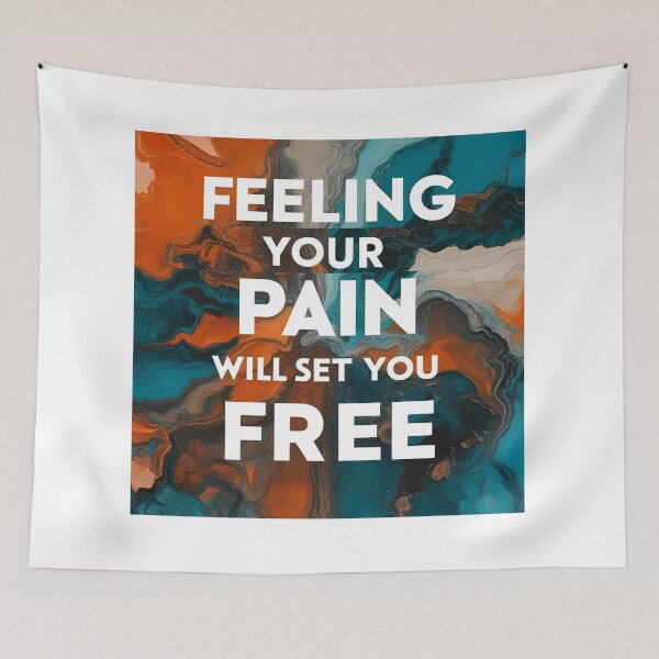 Item preview, Feeling your pain is freedom! Be vulnerable today... designed and sold by TherapyVibes.