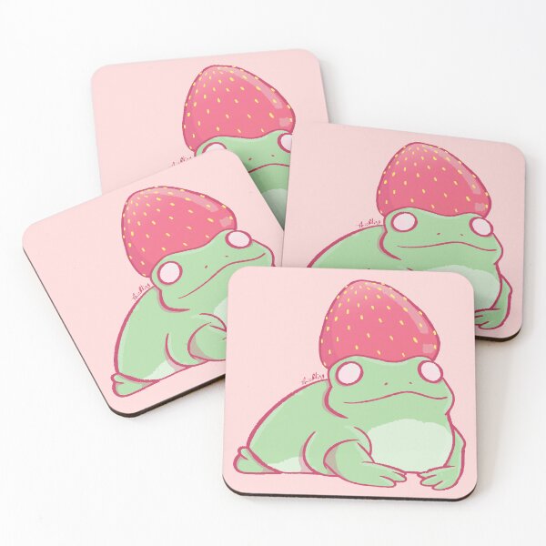 Item preview, strawberry frog designed and sold by tieflingthief.