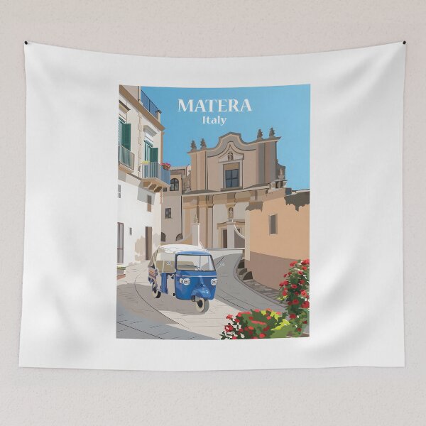 Item preview, Visit Matera Italy designed and sold by porouscapsicum.