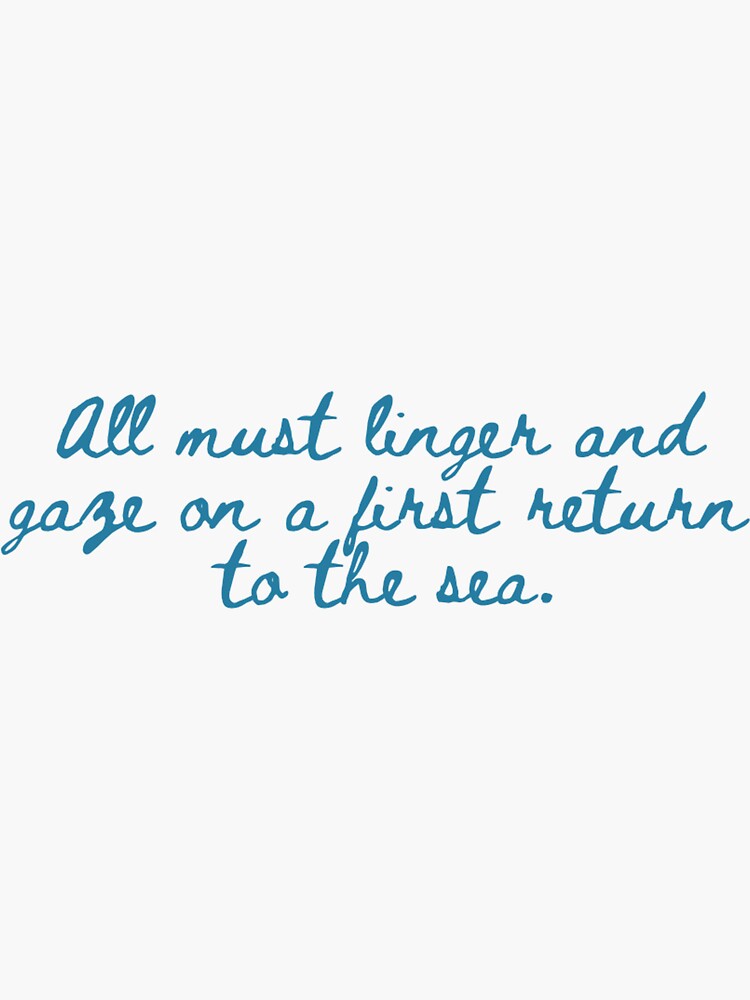 Thumbnail 3 of 3, Sticker, Persuasion: Linger and Gaze designed and sold by AmateurAusten.
