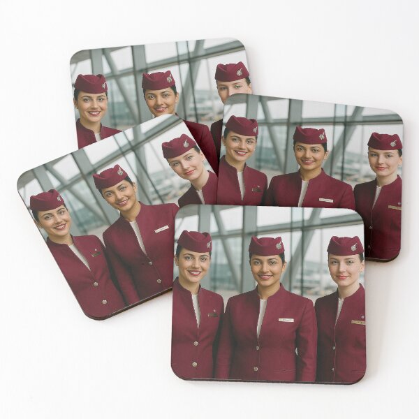 Item preview, Qatar Cabin Crew designed and sold by Skyframe Aviation.