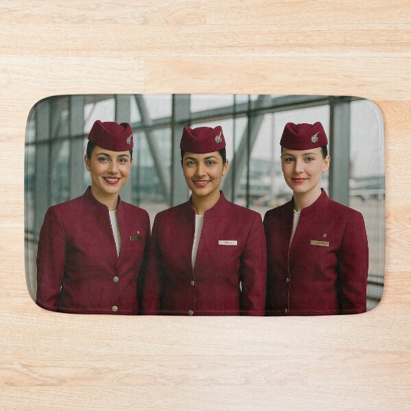 Item preview, Qatar Cabin Crew designed and sold by Skyframe Aviation.