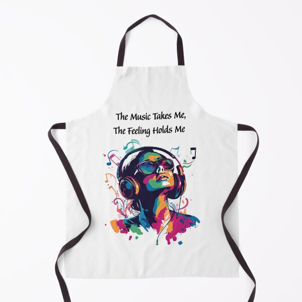 Item preview, "The Music Takes Me, the Feeling Holds Me" music lovers design designed and sold by TR_fairydesigns.