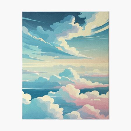 Item preview, Colorful clouds designed and sold by saly55887.