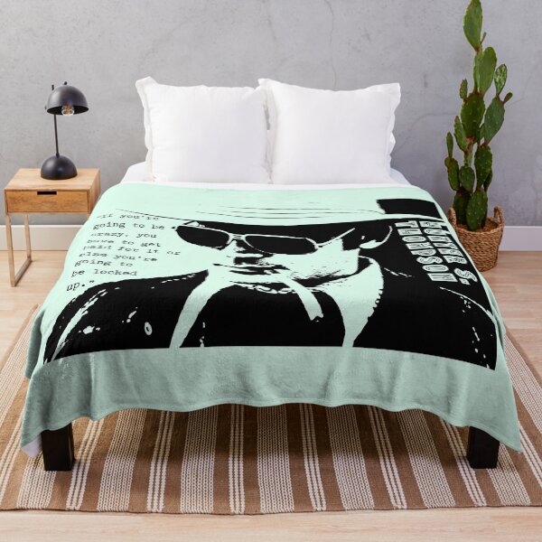 Item preview, Hunter S. Thompson quote: If you're going to be crazy, you have to get paid for it or else you're going to be locked up. designed and sold by artbleed.