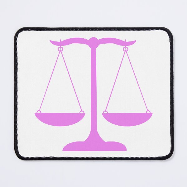 Item preview, Violet Scales of Justice- Law Art designed and sold by MagicMe-JD.