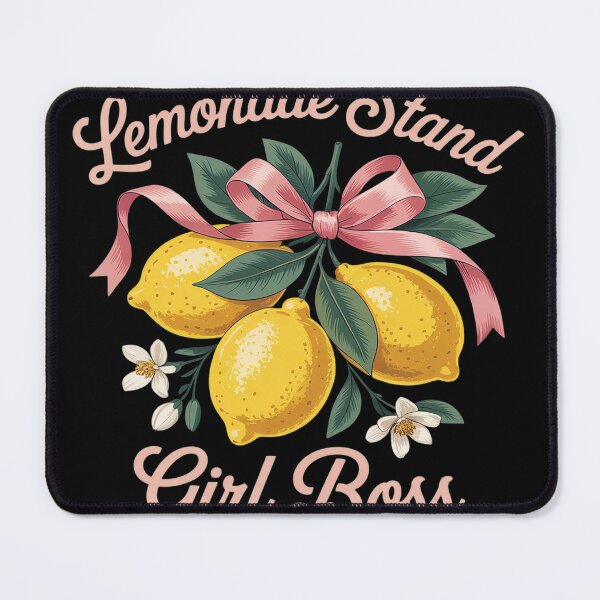 Item preview, Bow Coquette Lemonade Stand Girl Boss CEO Lemon Juice Drink designed and sold by MAKOPOKOShop.