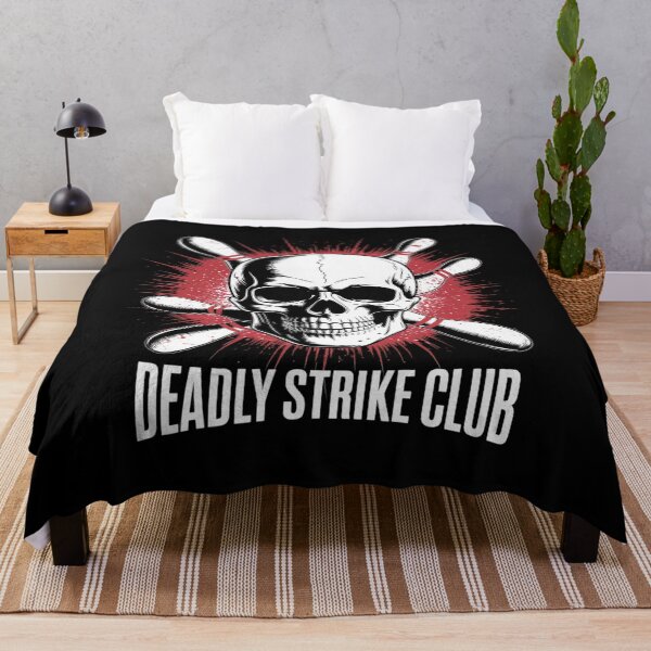 Item preview, Bowling Champ Deadly Strike Club Skull Bowling designed and sold by MAKOPOKOShop.