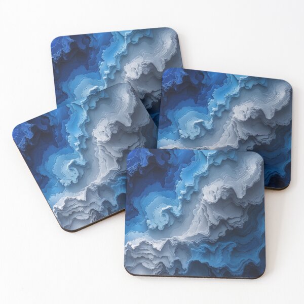 Item preview, Surreal scene waves designed and sold by saly55887.