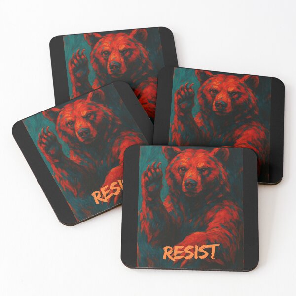 Item preview, Resist Bear designed and sold by Paxbear Tees.