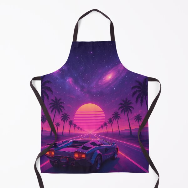 Item preview, Retrowave Road designed and sold by MitsukiArt.