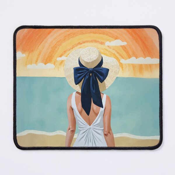 Item preview, Beach at Sunset Painting designed and sold by Magnolia Valley Art.