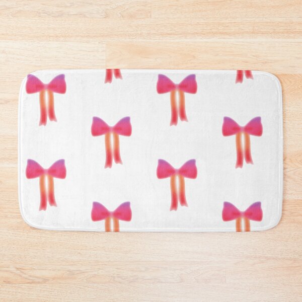 Item preview, Long Aura Bow Sticker – Pink, Orange & Purple Gradient Glow designed and sold by Blueprint&co.