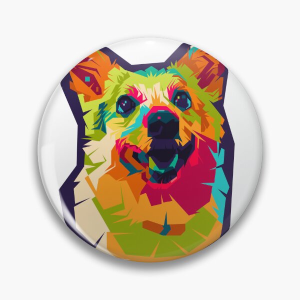 Item preview, colorful dog on wpap style designed and sold by Enthok.