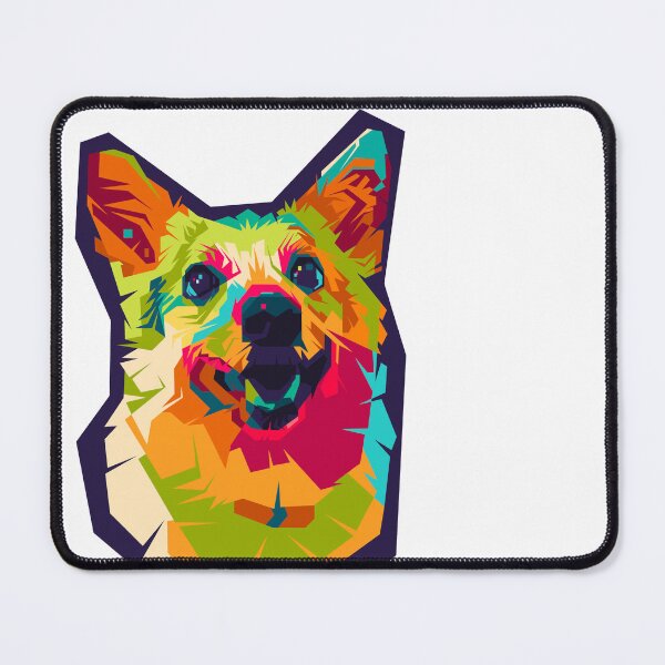 Item preview, colorful dog on wpap style designed and sold by Enthok.