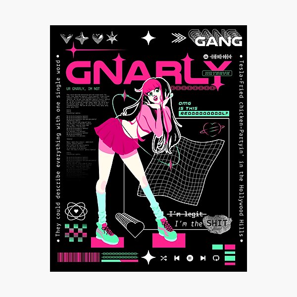 Aperçu de l'œuvre Gnarly - Katseye créée et vendue par ★ Cygne ★.