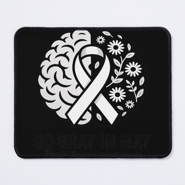 Item preview, Brain Tumor Awareness Wear Gray in May Strong Warrior Cancer designed and sold by MAKOPOKOShop.