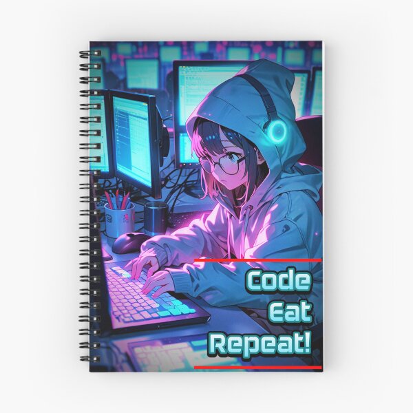 Item preview, Code, Eat, Repeat! designed and sold by Migiteart.