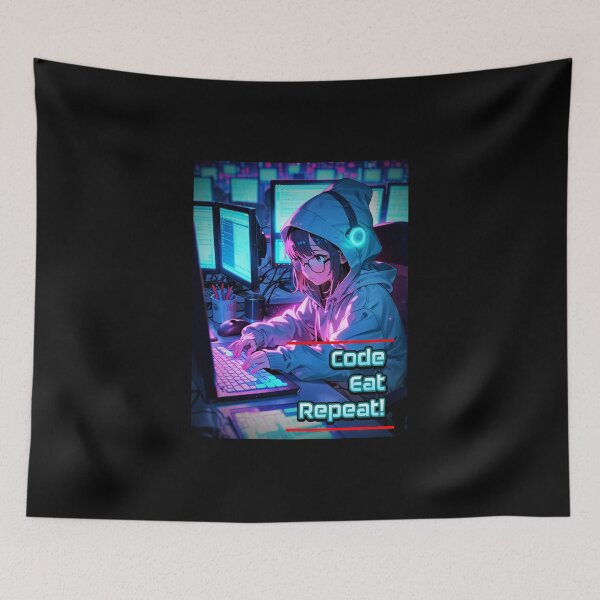 Item preview, Code, Eat, Repeat! designed and sold by Migiteart.