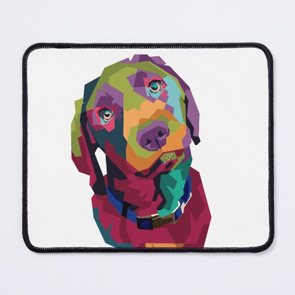 Item preview, colorful dog on wpap style designed and sold by Enthok.