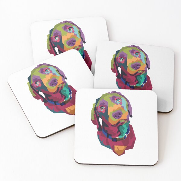 Item preview, colorful dog on wpap style designed and sold by Enthok.
